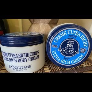 L’occitane Ultra Rich Body Cream.